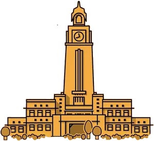 Iconic Clock Tower Illustration