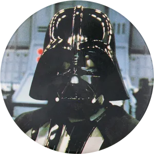 Iconic Darth Vader Close Up PNG image