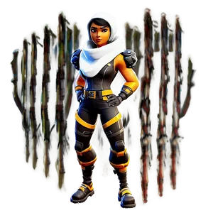 Iconic Fortnite Skins PNG Urw87