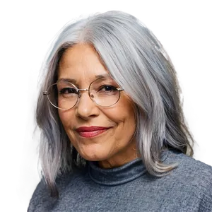 Iconic Grey Hair Looks PNG Epa12 PNG