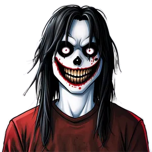 Iconic Jeff The Killer Image Png Wsu72 PNG image