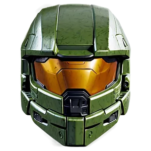 Iconic Master Chief Helmet Png Taq52 PNG image