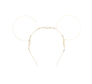 Iconic Mickey Mouse Ears Silhouette PNG image