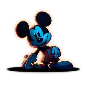 Iconic Mickey Mouse Silhouette PNG 82 PNG