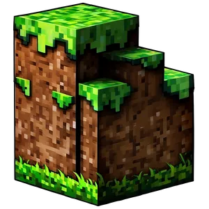Iconic Minecraft Grass Block Png Iqn5 PNG image