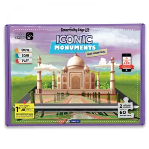 Iconic Monuments Jigsaw Puzzle Pack PNG image