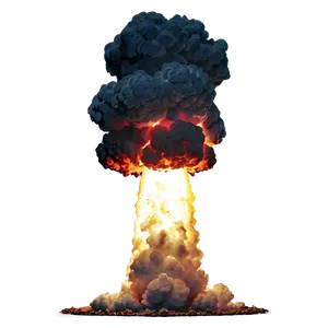 Iconic Nuclear Bomb PNG 05252024 PNG