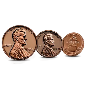 Iconic Pennies Png 83 PNG image