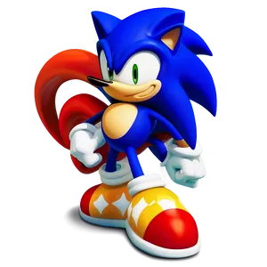 Iconic Sonic Characters PNG 24