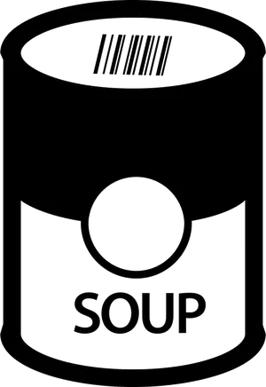 Iconic Soup Can Graphic