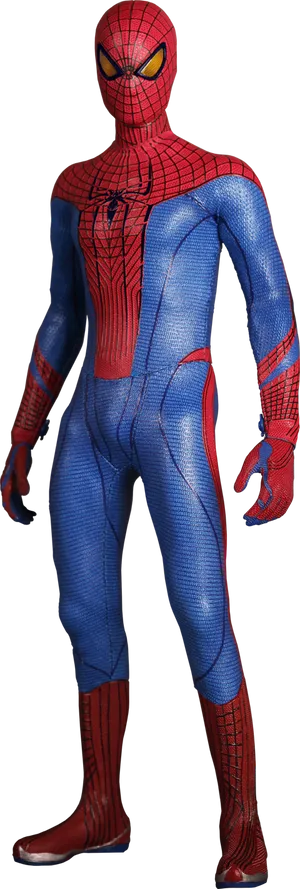 Iconic Spider Man Pose PNG image