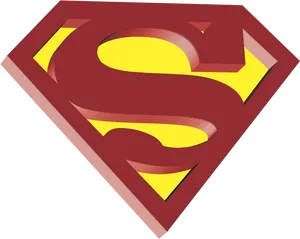 Iconic Superman S Logo PNG image