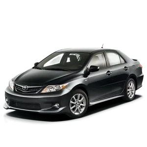 Iconic Toyota Corolla Silhouette PNG Kre