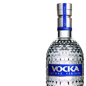 Iconic Vodka Bottle PNG Ton