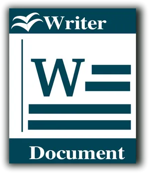 Iconic Writer Document Logo PNG image