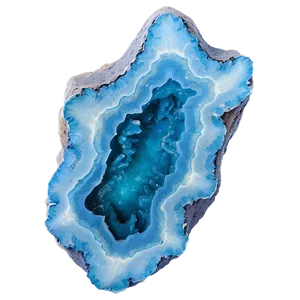 Icy Blue Geode Png 73 PNG image