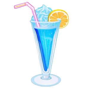 Icy Blue Slushie Png 76 PNG image