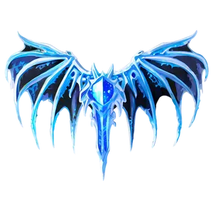 Icy Demon Wings Png 06262024 PNG image