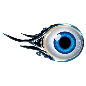 Icy Evil Eye PNG Imk12