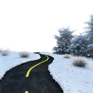 Icy Path Blizzard Png Fng13 PNG image