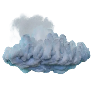 Icy Smoke Clouds PNG Kri PNG