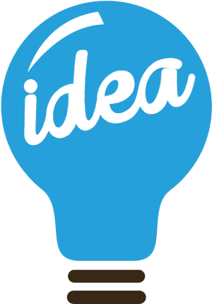 Idea Lightbulb Icon PNG image