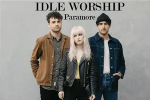 Idle Worship Paramore Band Portrait PNG image