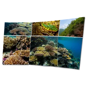 Idyllic Coral Reef Escape PNG Hcq PNG