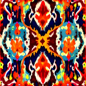 Ikat Pattern PNG 49