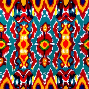 Ikat Print PNG 79