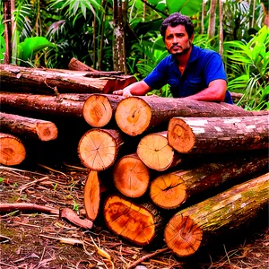 Illegal Logging Crisis Png Qwu PNG image