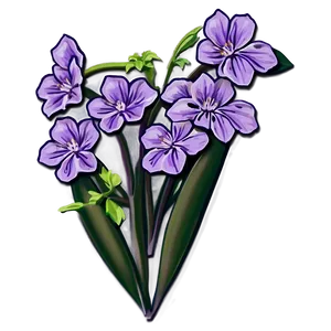 Illinois State Flower - Violet Png Eye78 PNG image