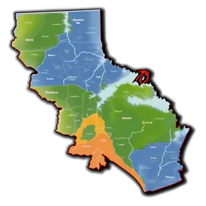 Illinois State Map Png Bvt PNG image