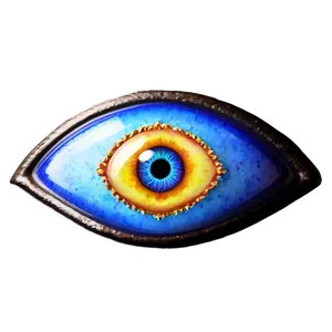Illuminated Evil Eye PNG Gml47
