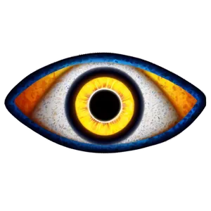 Illuminated Evil Eye PNG Rvl