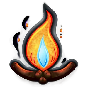 Illuminated Fire Effect PNG Xmy2 PNG