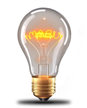 Illuminated Incandescent Bulb