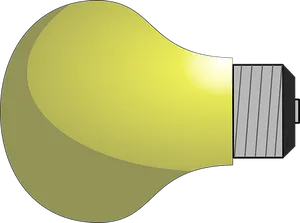 Illuminated Lightbulb Graphic
