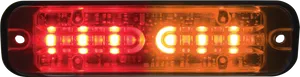 Illuminated Red Tail Light PNG image