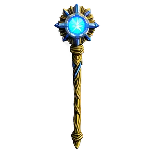 Illuminated Scepter PNG Bwq PNG