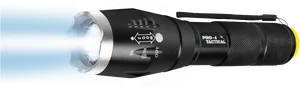 Illuminated Tactical Flashlight