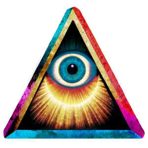 Illuminati All-seeing Eye Icon Png 05212024 PNG image