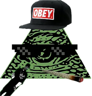 Illuminati_ Obey_ Hat_ Meme PNG image