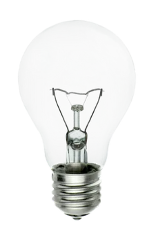 Illumination In Darkness Light Bulb