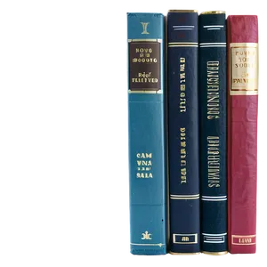 Illustrated Books Stack PNG 10 PNG