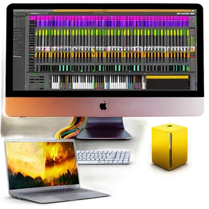 Imac For Music Production Png 05252024 PNG image