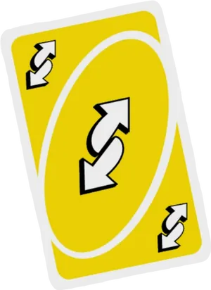 Image - Yellow Reverse Card Uno, Hd Png Download PNG image