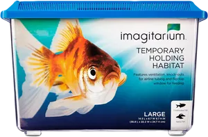 Imagitarium Temporary Fish Holding Habitat PNG image