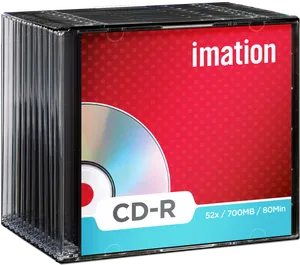 Imation C D R Pack700 M B PNG image