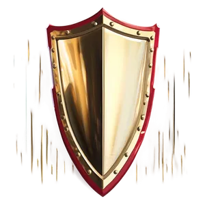 Impenetrable Gold Shield PNG 80